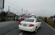 CHOQUE ENTRE DOS VEHÍCULOS EN CARRETERA NACIONAL, REPORTAN SOLO DAÑOS MATERIALES.