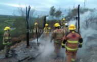 INCENDIO DE UNA VIVIENDA MOVILIZA A PROTECCIÓN CIVIL Y BOMBEROS DE MONTEMORELOS.