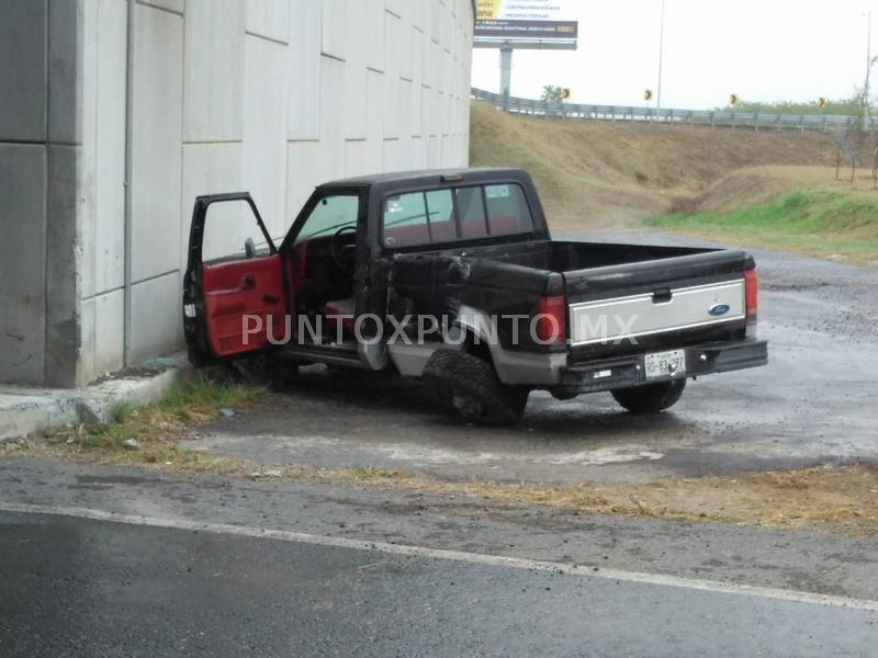 UNA MUJER LESIONADA EN CHOQUE EN MMORELOS.