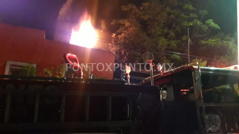 INCENDIO EN VIVIENDA EN MMORELOS, GENERA LA MOVILIZACION DE PROTECCIÓN CIVIL.