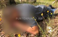 ENCUENTRAN A UN HOMBRE MUERTO