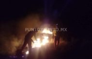 INVESTIGAN INCENDIO DE 30 HECTÁREAS AL SUR DEL ESTADO, PRESUMEN FUE PROVOCADO.