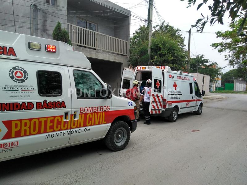 REPORTAN NIÑOS CON QUEMADURAS EN COLONIA DE MONTEMORELOS, AL LLEGAR SE TRATABA DE UNA RIÑA FAMILIAR.