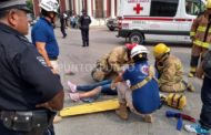 CHOQUE ENTRE UN AUTO Y UNA MOTOCICLETA EN LINARES, RESULTA UNA PERSONA LESIONADA.