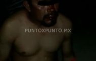 VECINOS LO SORPRENDEN ROBANDO, LO LINCHAN Y ENTREGAN A LA POLICÍA EN CADEREYTA.