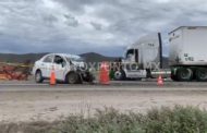 CHOCA CONTRA UN TRAILER EN GALEANA MUEREN DOS.