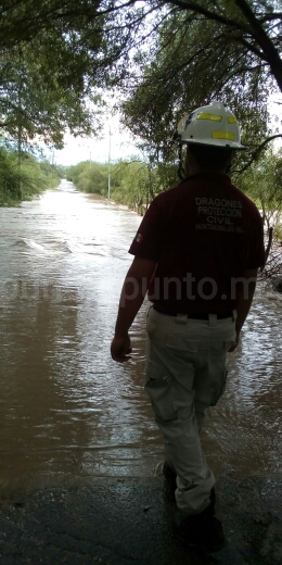 AFECTACIONES POR INUNDACIONES EN LAS PUENTES EN MONTEMORELOS