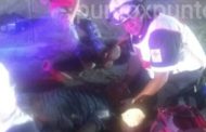 MOTOCICLISTA CHOCAN CON FUERZA CIVIL EN OPERATIVO, REPORTAN TRES HERIDOS EN MONTEMORELOS ENTRE ELLOS UN POLICÍA.