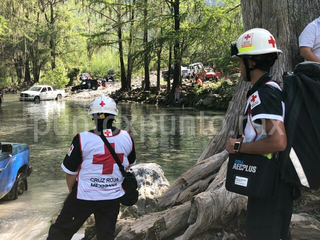 CAE NIÑO EN RIO, PADRES LO PIERDEN EN LÍMITES PARAJE UBICADO ENTRE MONTEMORELOS Y ALLENDE.