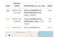 REPORTAN SISMO EN MONTEMORELOS, PROTECCIÓN DEL ESTADO NO REPORTA DAÑOS.