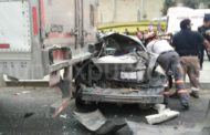 SUMAN CUATRO LOS MUERTOS EN ACCIDENTE EN CARRETERA NACIONAL, FALLECE EN HOSPITAL.