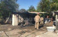 SE INCENDIA VIVIENDA EN TERAN