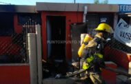 SE INCENDIA VIVIENDA EN LA COLONIA INFONAVIT EN MONTEMORELOS.