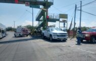 CHOQUE ENTRE UN TRAILER Y UNA CAMIONETA EN LINARES, REPORTAN PERSONA HERIDA.