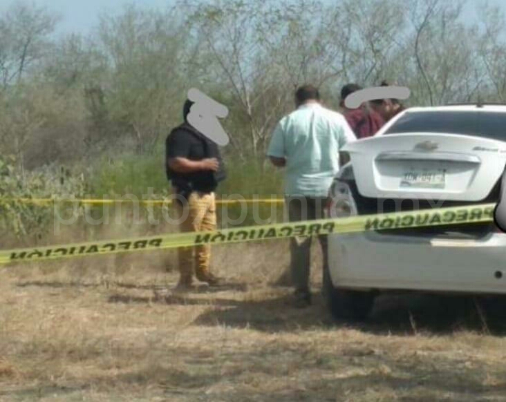 LOCALIZAN VEHÍCULO ABANDONADO DONDE VIAJABAN HOMBRES ARMADOS QUE ATACARON POLICIAS DE CADEREYTA.