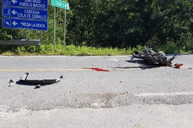 IDENTIFICAN A NIÑO QUIEN MUERE EN TRAYECTO A LA ESCUELA EN SANTIAGO Y CONDUCTOR QUIEN CHOCA CON MOTOCICLETA.