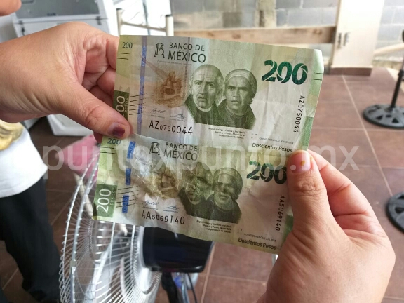 ALERTAN POR CIRCULACION DE BILLETES FALSOS EN ALLENDE.