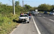 CHOQUE POR ALCANCE ENTRE DOS VEHICULOS EN ALLENDE, REPORTAN UN LESIONADO.