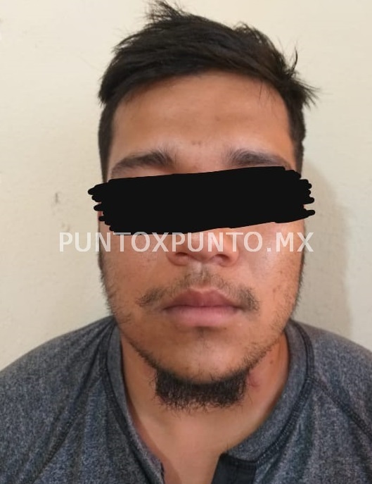 DETIENE A UN JOVEN QUE SAQUEABA VIVIENDAS EN GALEANA.