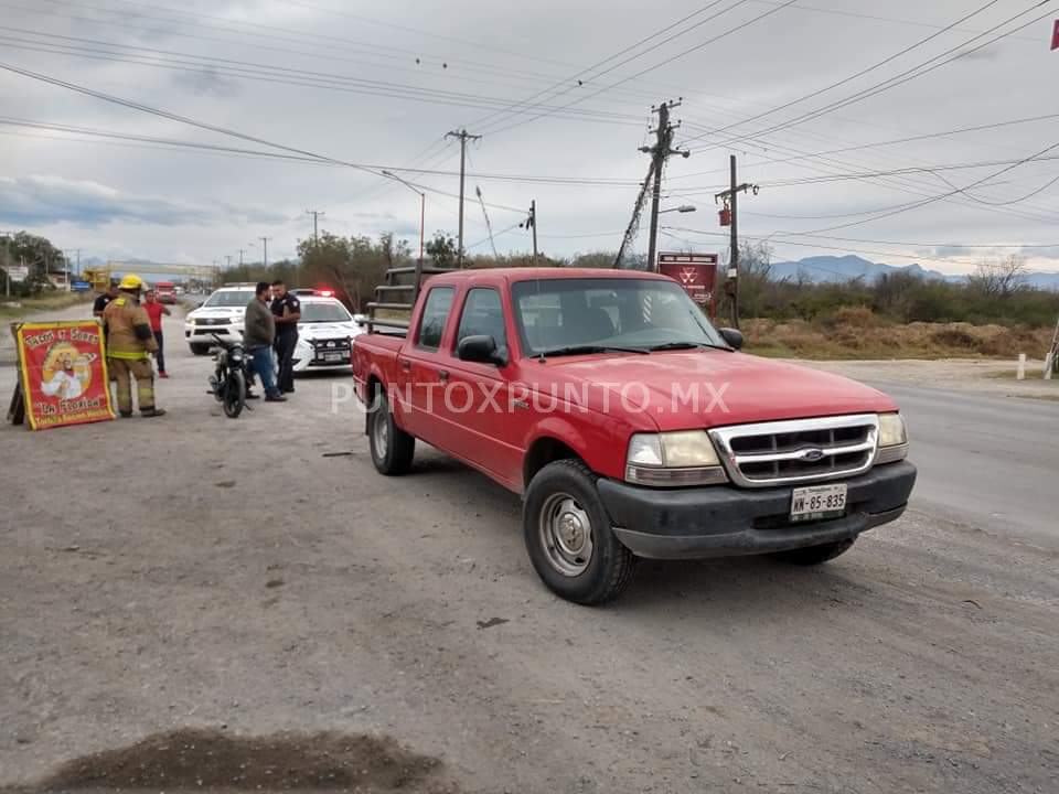 CHOQUE POR FALTA DE PRECAUCIÓN EN LINARES