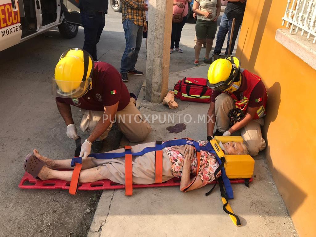 ATROPELLAN A ABUELITA EN  MMORELOS