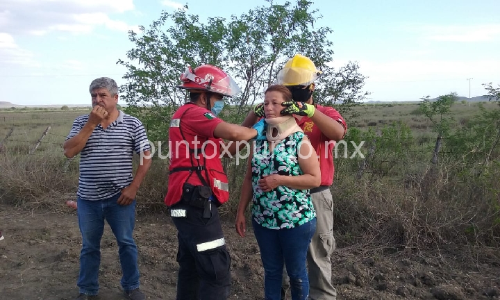 VOLCADURA EN GENERAL TERAN, ATIENDE PROTECCION CIVIL.