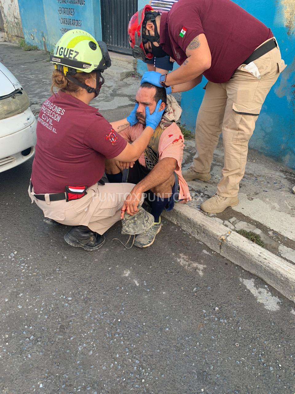 MOVILIZACION POR ATROPELLO DE UN HOMBRE EN CENTRO DE MONTEMORELOS.