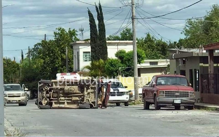 ACCIDENTE VIAL EN HUALAHUISES, REPORTAN DAÑOS MATERIALES.