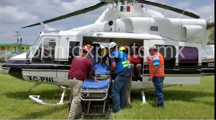 TRASLADAN AL UNIVERSITARIO A HOMBRE HERIDO POR DISPARO DE ARMA DE FUEGO EN MMORELOS.