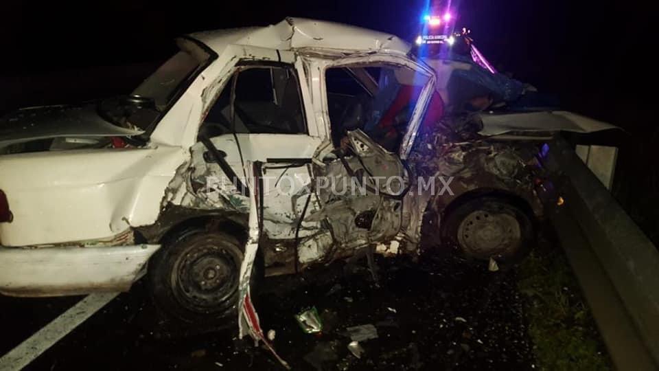 ACCIDENTE VIAL EN LOS RAMONES, MUERE CONDUCTOR AL CHOCAR CON MURO DE CONTENCIÓN.