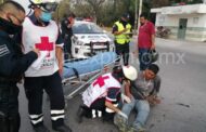 MOTOCICLISTA ATROPELLADO EN EL BULEVAR RODRIGO GOMEZ LINARES.