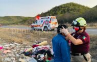 ACCIDENTE VIAL EN CARRETERA NACIONAL EN MONTEMORELOS.