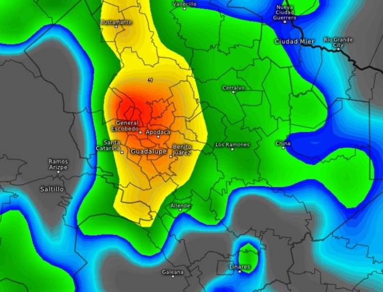 CAMBIOS DE TEMPERATURA POR ENTRADA DE UN NUEVO SISTEMA FRONTAL.