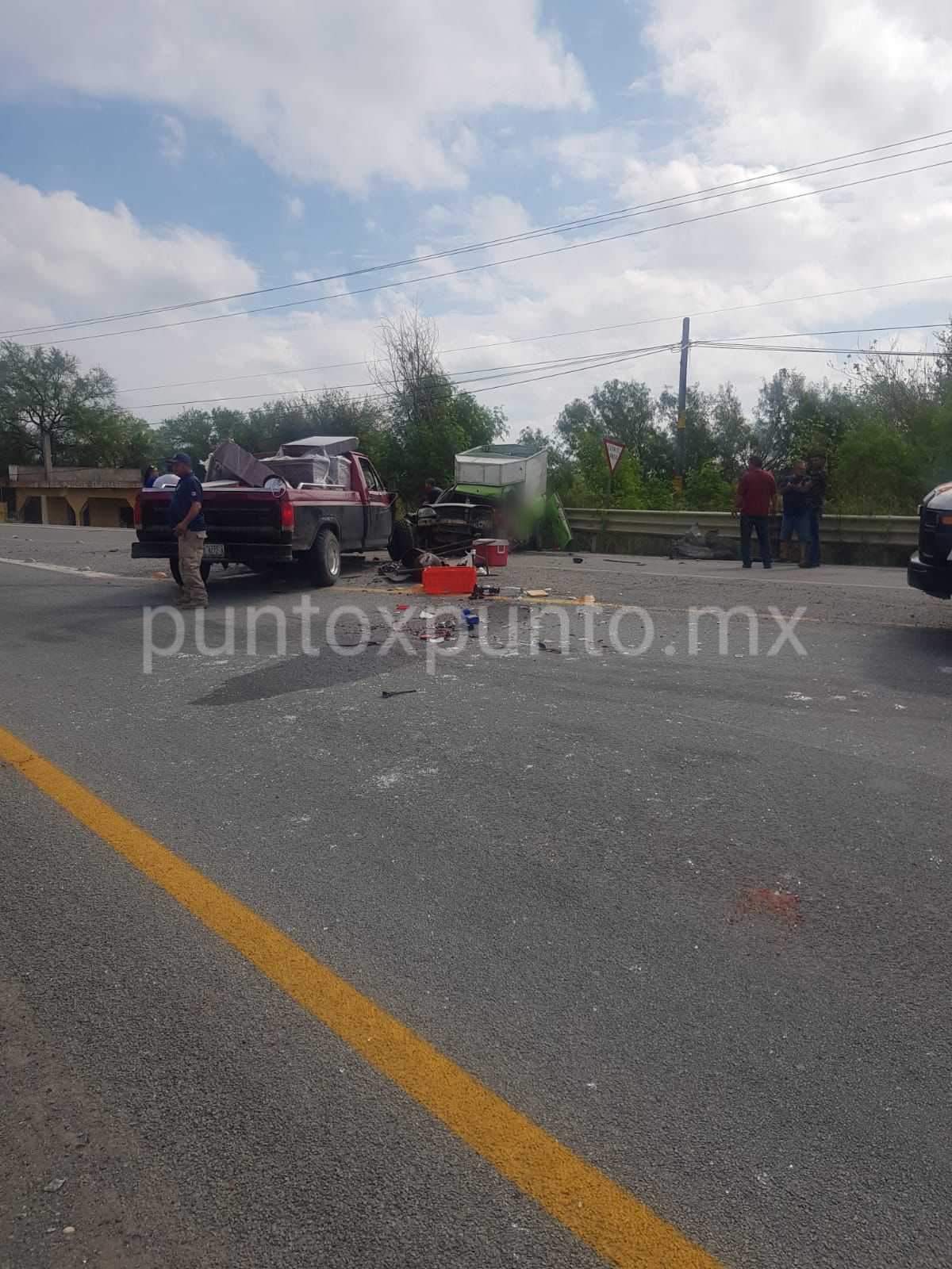 PERSONA PIERDE LA VIDA EN ACCIDENTE EN CARRETERA CHINA, GENERAL BRAVO.