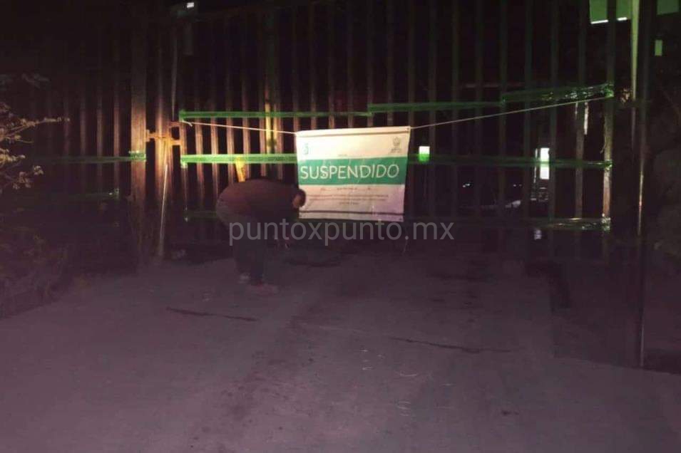 SUSPENDEN LABORES EN PEDRERA EN SANTIAGO.