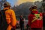 SE UNEN PARA COMBATIR INCENDIO EN SANTIAGO.