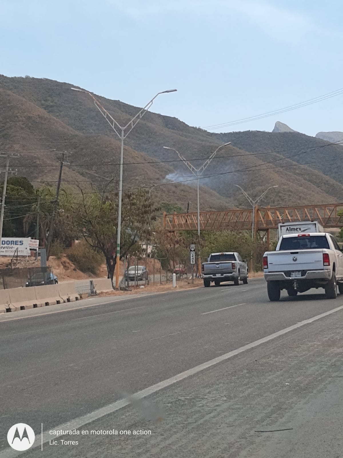 REPORTAN NUEVO INCENDIO EN SANTIAGO.