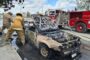 DETIENEN A UNA PERSONA CON UNIFORME Y CAMIONETA CLONADA DE FRITURAS CON UNA TONELADA DE MARIGUANA EN SANTIAGO NL.