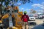 EL CAMION DE TRANSPORTE EN LINARES LLEVABA EMPLEDOS DE APTIV. FUE CHOCADO POR UN AUTO. SALDO UN HERIDO.