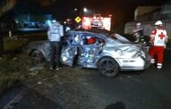 UN LESIONADO EN VOLCADURA DE AUTO EN ALLENDE.