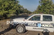 INVESTIGAN LA MUERTE DE UNA PERSONA EN INTERIOR DE UNA HUERTA EN HUALAHUISES.