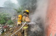 INCENDIO EN DOMICILIO MOVILIZA A BOMBEROS LINARES.