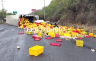 UNA PERSONA SIN VIDA EN CHOQUE CONTRA UN TRÁILER EN SANTIAGO CARGADO DE POLLO.