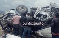 CONDUCTOR DE TRÁILER PRENSADO EN ACCIDENTE EN GALEANA