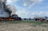 INCENDIO DE TRÁILER EN LOS RAMONES.