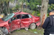 ACCIDENTE VIAL EN ALLENDE, ATIENDE PROTECCIÓN CIVIL Y CRUZ ROJA.