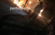 INCENDIO EN LINARES MOVILIZA AL PERSONAL DE BOMBEROS.