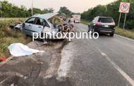 DOS PERSONAS SIN VIDA Y UN LESIONADO EN ACCIDENTE EN CARRETERA NACIONAL EN HUALAHUISES.