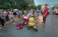 EN LINARES MOTOCICLISTA CHOCA CON CAMIONETA.