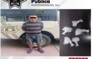 DETIENE LA POLICÍA A UN HOMBRE QUE AL REVISARLO LE ENCONTRARON DROGA.